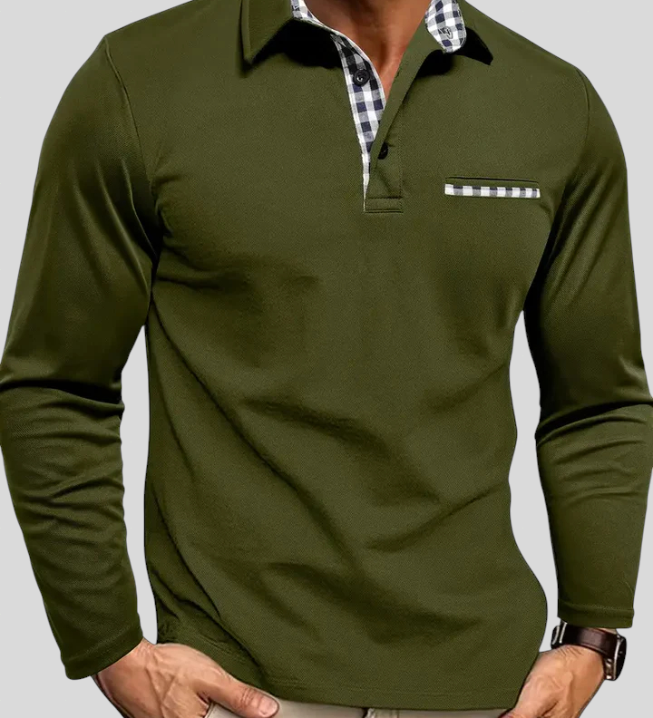 Van Laar – Polo Camiseta De Manga Larga