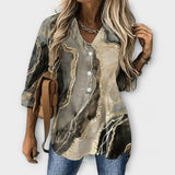Cvita – Blusa con Motivo Artístico