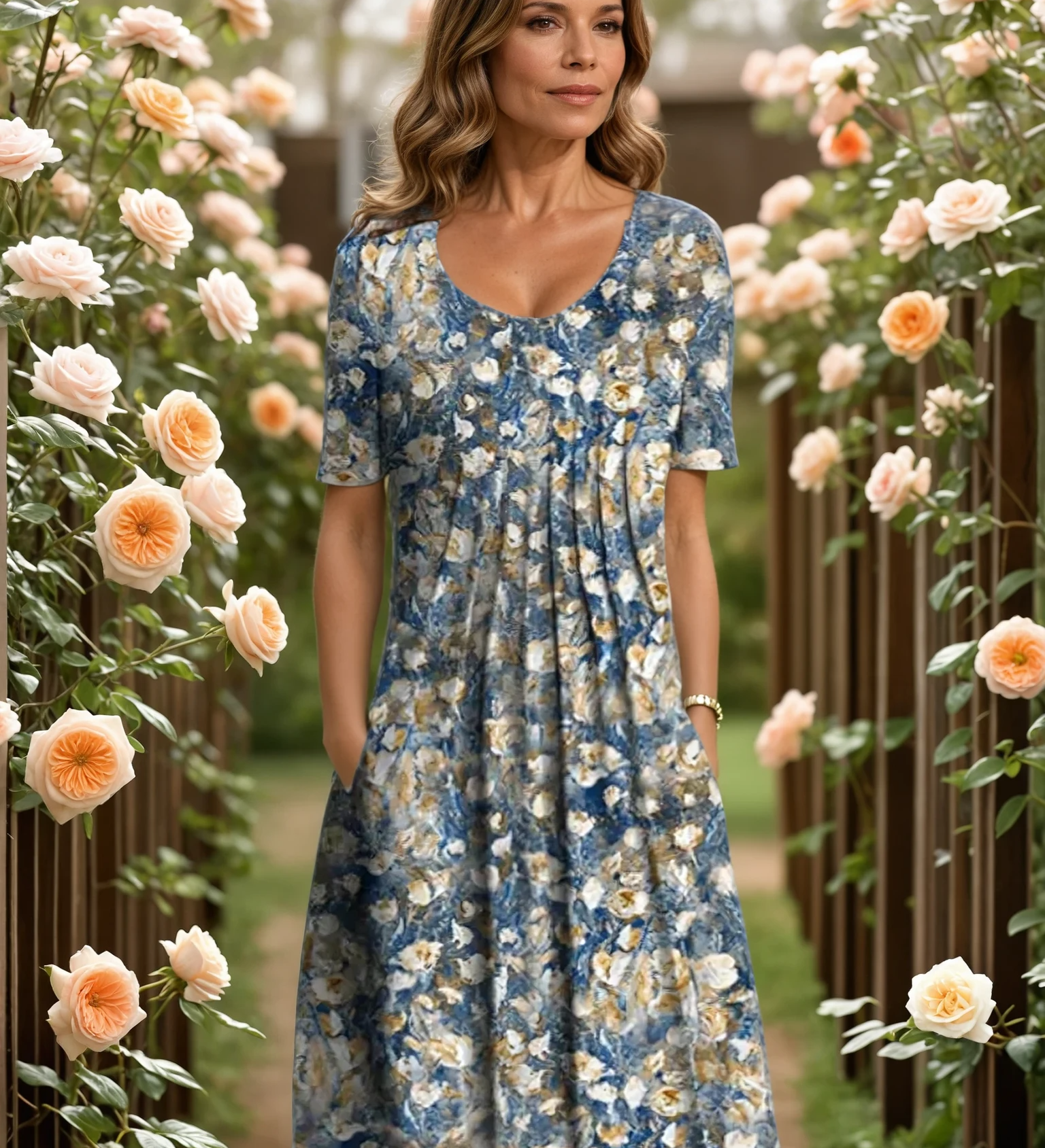 Marianne – Elegante vestido floral