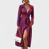 Camila – Vestido con motivo de leopardo