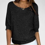 Dora - Blusa entrelazada