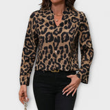 Katica – Blusa fascinante en estilo estampado