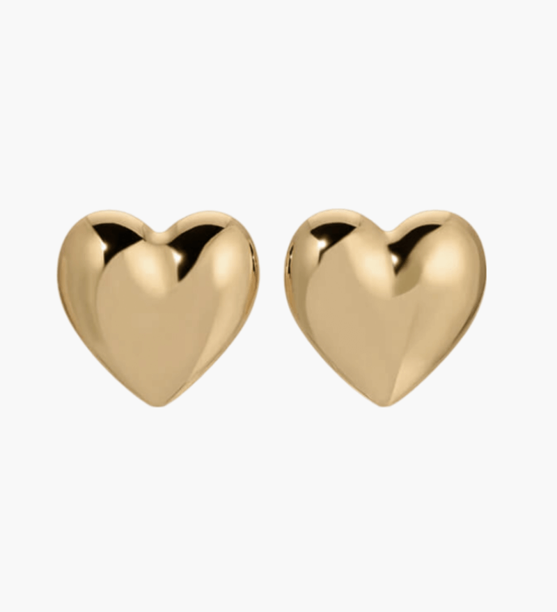 Eva - Pendientes grandes en forma de corazón