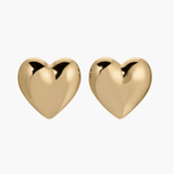 Eva - Pendientes grandes en forma de corazón