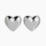 Eva - Pendientes grandes en forma de corazón