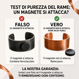 Bracciale in rame Glimmer