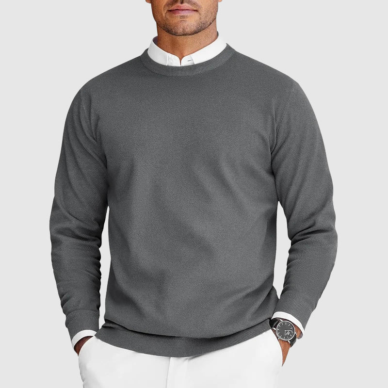 Marin - Suéter para Hombre con Cuello Redondo