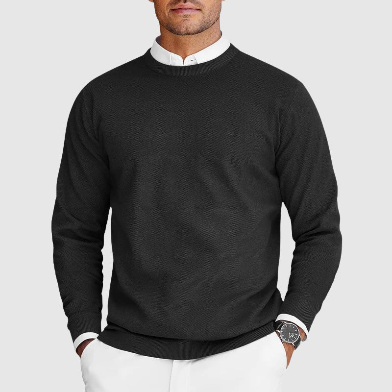 Marin - Suéter para Hombre con Cuello Redondo