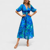 Clara – Vestido Elegante con Flores
