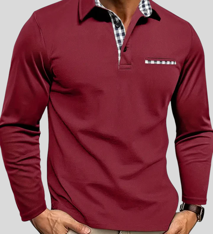 Van Laar – Polo Camiseta De Manga Larga
