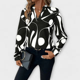 Marica – Blusa Moderna Estampada