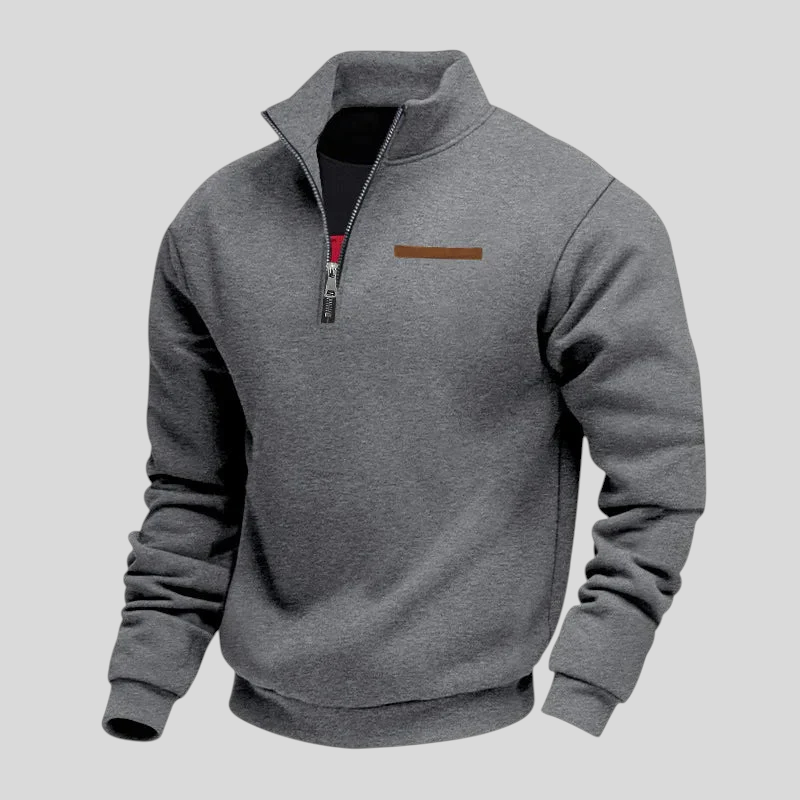 Vjeko - Sudadera Casual de Pile para Hombres