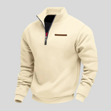 Vjeko - Sudadera Casual de Pile para Hombres