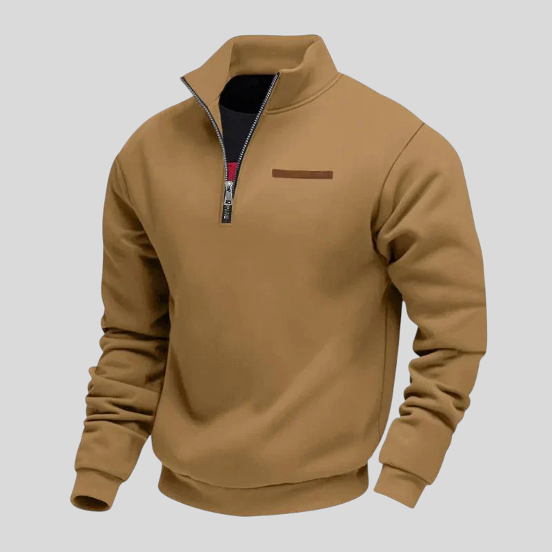 Vjeko - Sudadera Casual de Pile para Hombres