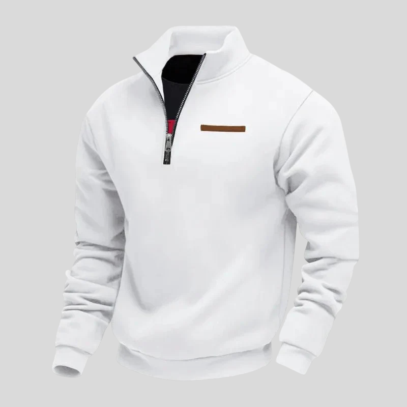 Vjeko - Sudadera Casual de Pile para Hombres