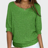 Dora - Blusa entrelazada