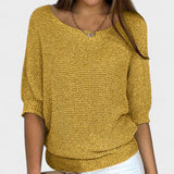 Dora - Blusa entrelazada