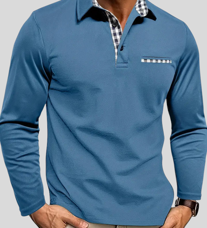 Van Laar – Polo Camiseta De Manga Larga