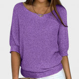 Dora - Blusa entrelazada