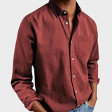 Harry - Camisa casual de mezclilla