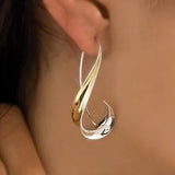 Orecchini vintage pendenti in oro