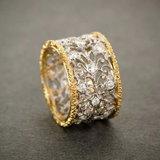 Mika - Anillo Vintage en Zirconio
