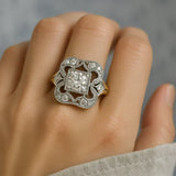 Anello Vintage in Zircone