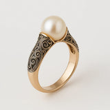 Anillo vintage de oro