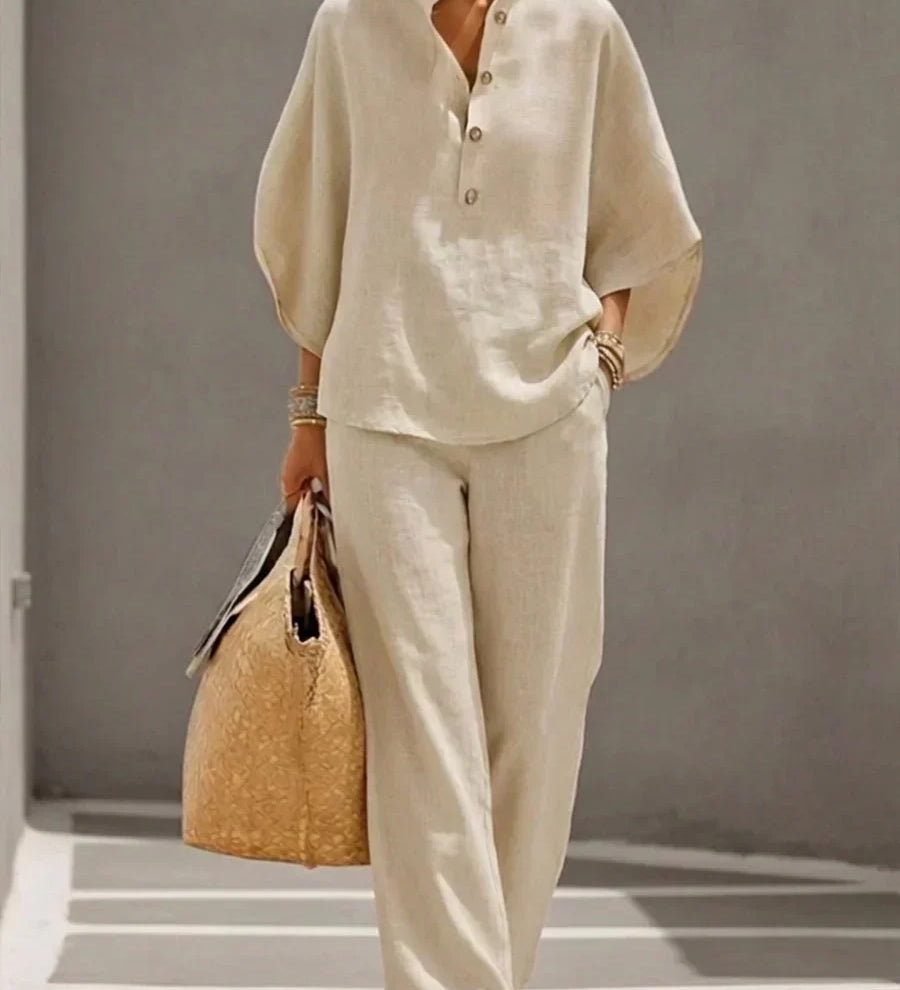 Maribel - Conjunto Completo de Lino